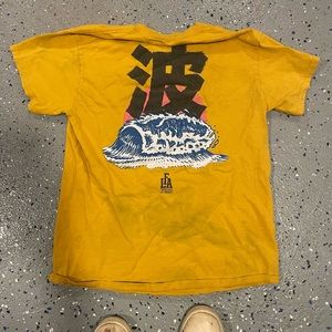 Yellow random t shirt